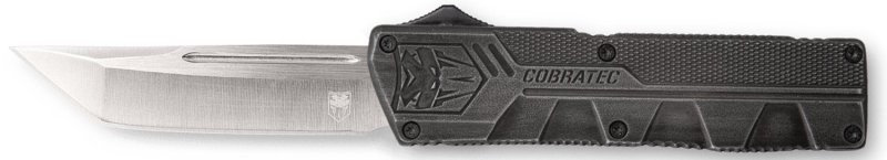 CobraTec SWCTLWTNS Lightweight 3.25" OTF Tanto D2 Steel Knife