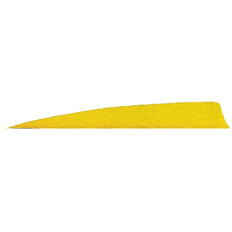 Gateway Shield 500RSSFY-50 Neon Yellow 5 In Feathers 50 Pack