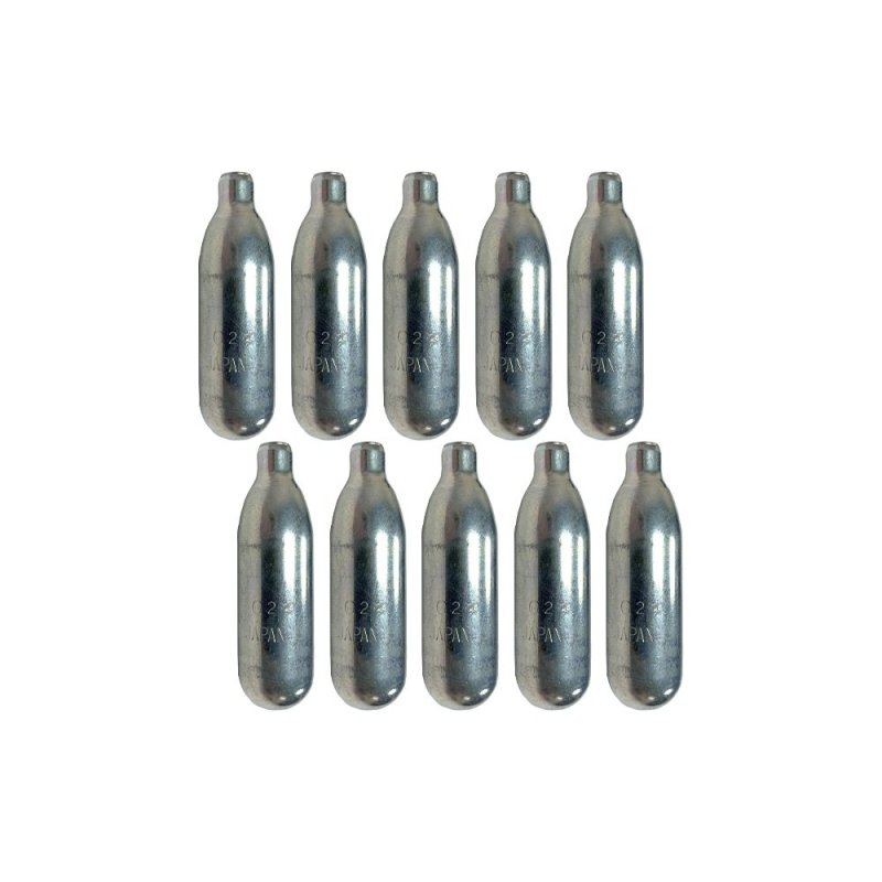 Byrna CO2310 8g CO2 Cartridges 10 Pack w/ Oiler Bottle