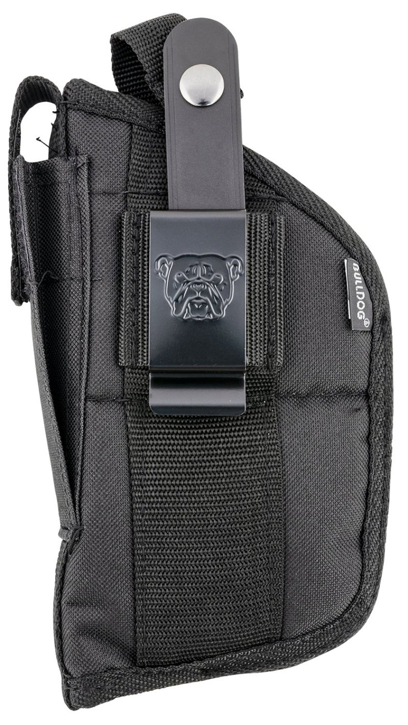 Bulldog FSN19 Extreme Ambidextrous Holster Black Nylon 5 In Barrel