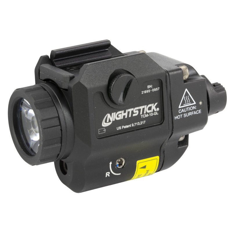 Nightstick TCM-10-GL LED Pistol Light Green Laser 650 Lumens