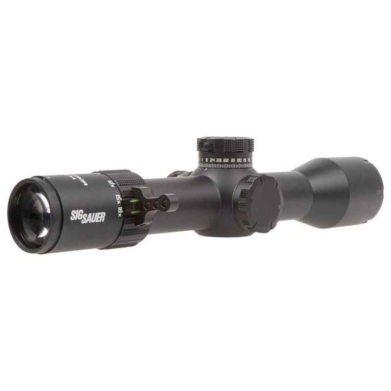 Sig Sauer Tango-DMR 3-18x44mm FFP Illuminated 34mm Tube MOA