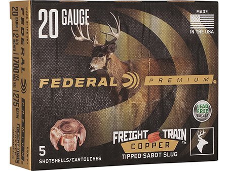 Federal P208 FT 20 Gauge 2.75in Sabot Slug 275 Grain 5 Rounds