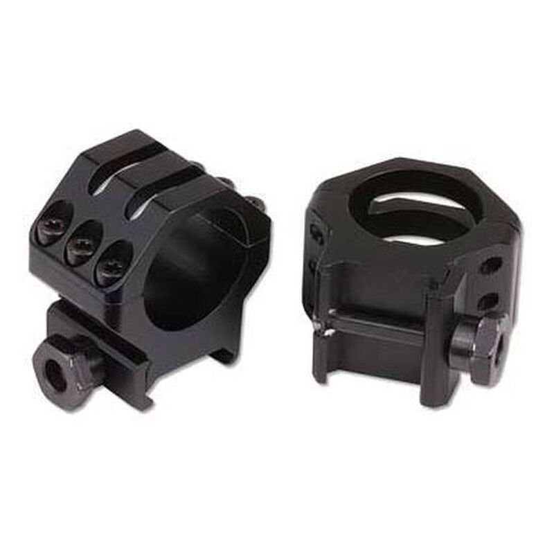 Weaver 6 Hole Tactical Scope Rings 30mm Medium Matte Black
