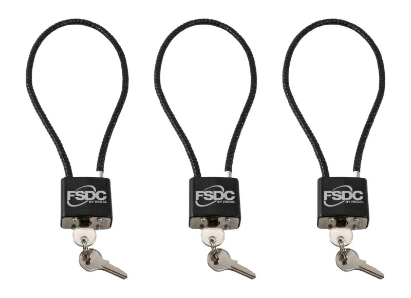 FSDC-CL1560RKA 15 In Keyed Cable Gun Lock 3P