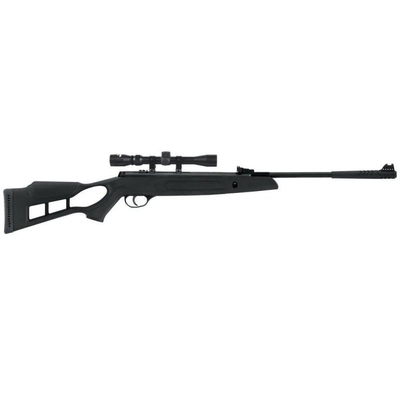 Hatsan Airguns Edge Spring Combo .25 W/Optima 3-9X32 Black/Synth HCEDGE25