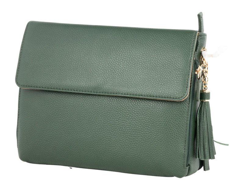 GTM GTM-22/PB Forest Clutch Purse Crossbody Cowhide Leather