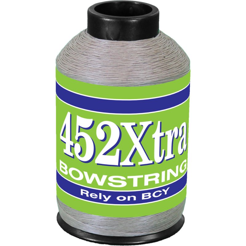 BCY 452Xtra Bowstring Material Silver 1/4 lb 67% Dyneema 33% Vectran