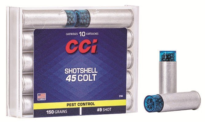 CCI Pest Control Shotshell 3746 45 Colt 150gr #9 Shot 10 Per Box