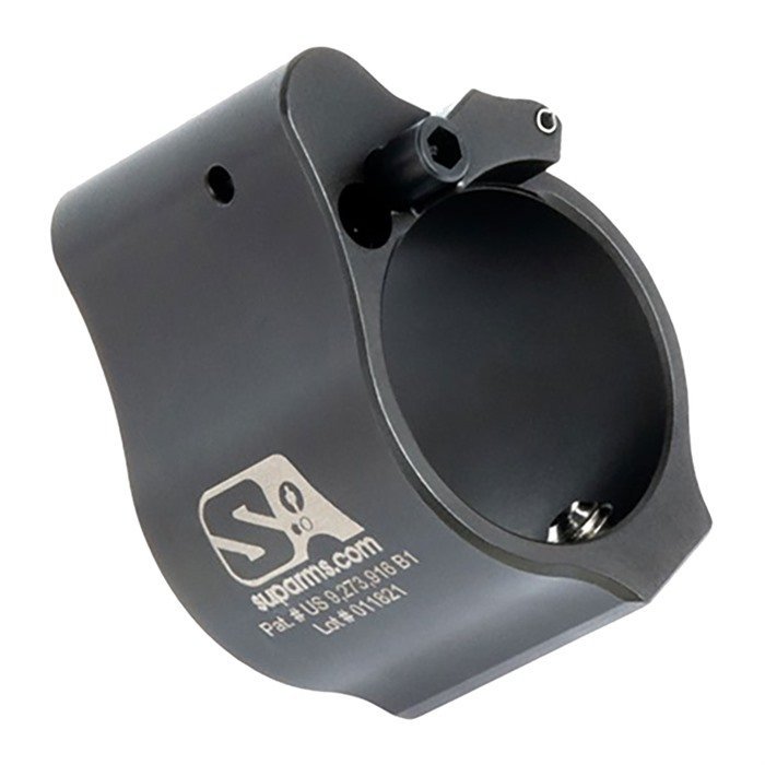 Superlative Arms SABO-DI-875SM AR-15 Adjustable Gas Block .875" Black