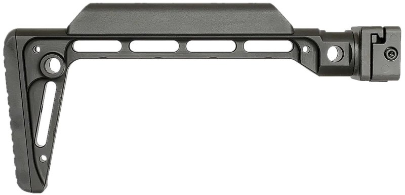 Midwest Industries Minimalistic Side Folding Stock Black Aluminum