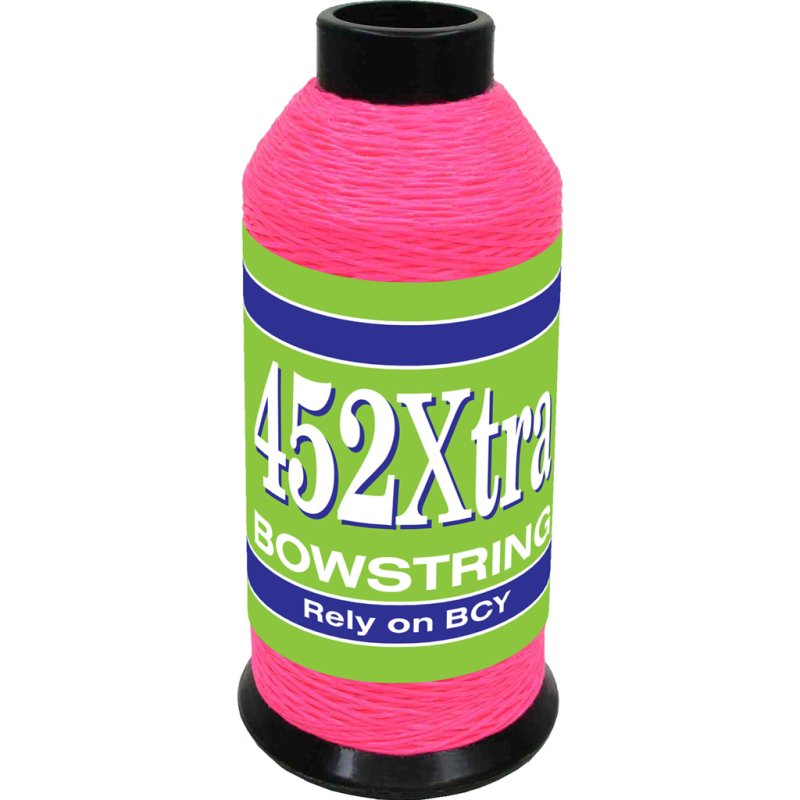 BCY 452Xtra Bowstring Material Pink 1/8 lb 67% Dyneema 33% Vectran