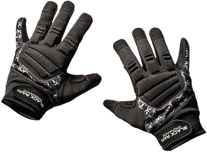 Black Rain Ordnance Tactical Gloves Black/Gray Large TACTGLOVEBLK/GRYL
