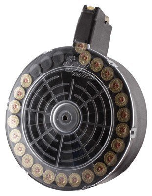 SGM Tactical VEPR 12 Gauge 25-Round Drum Magazine SGMTV1225D