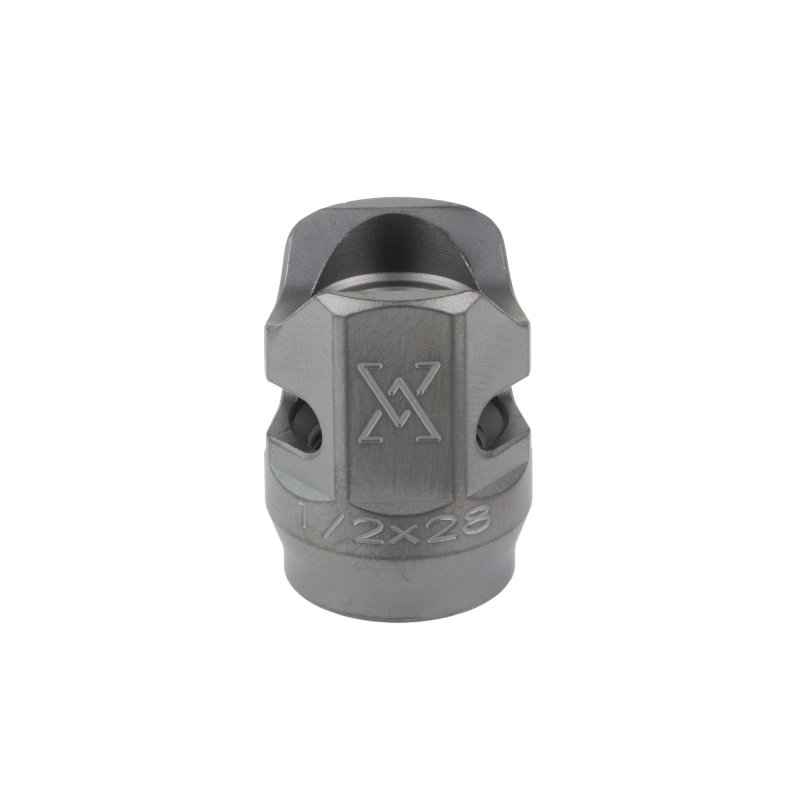 True Precision Cobra Comp Threaded 1/2x28 DLC Black Compensator