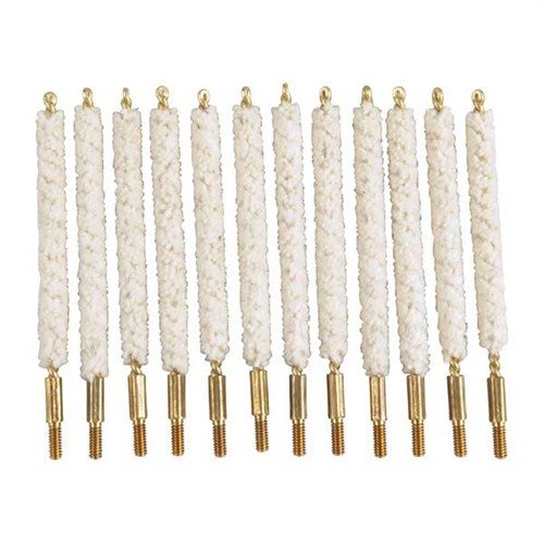 Brownells Cotton Bore Mop 17 Caliber 12 Pack