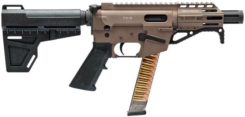 Freedom Ordnance FX9P 9mm Luger FX9P4-FDE