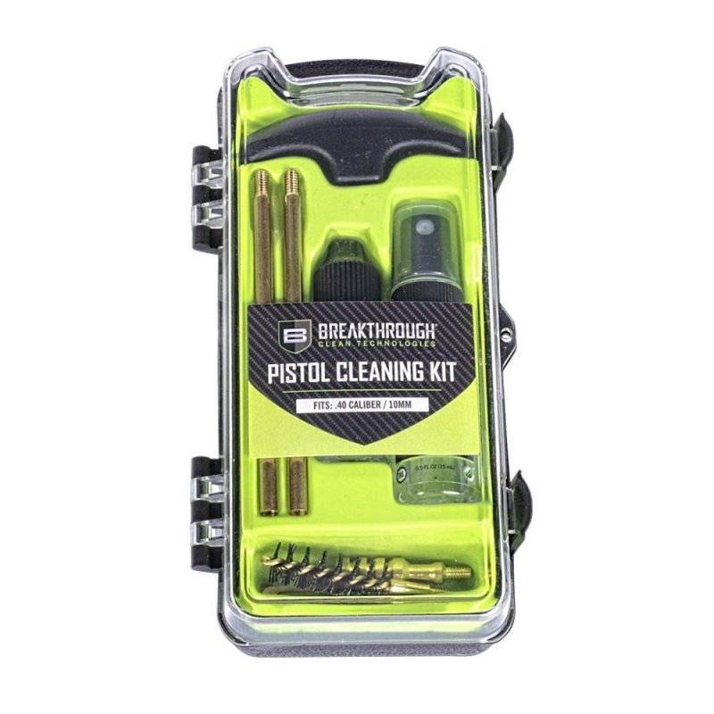 Breakthrough BTECC40 Vision Series 40 Cal 10In 10-Piece Cleaning Kit