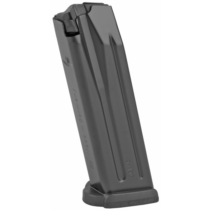 HK 50255803 VP9/P30 9mm Luger 17-Round Detachable Magazine, Black with Red Follower