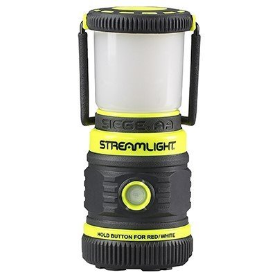 Streamlight The Siege 44943 50/100/200 Lumens Red/White LED Black/Yellow