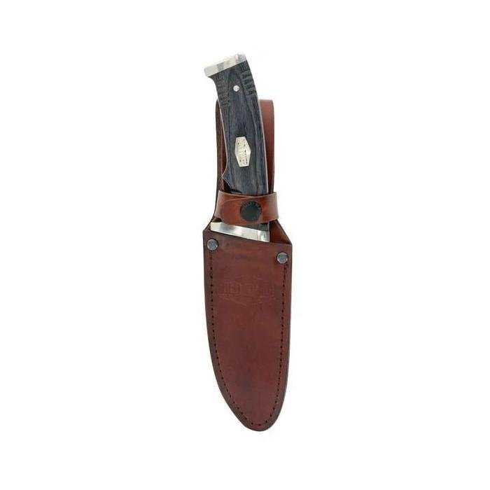 Old Timer Heritage 1135992 5" D2 Fixed Blade Knife with Leather Sheath