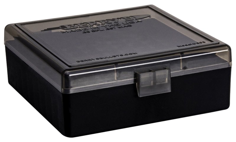 Berry's Ammo Box #003 - .38/.357 cal 100/rd Smoke/Black