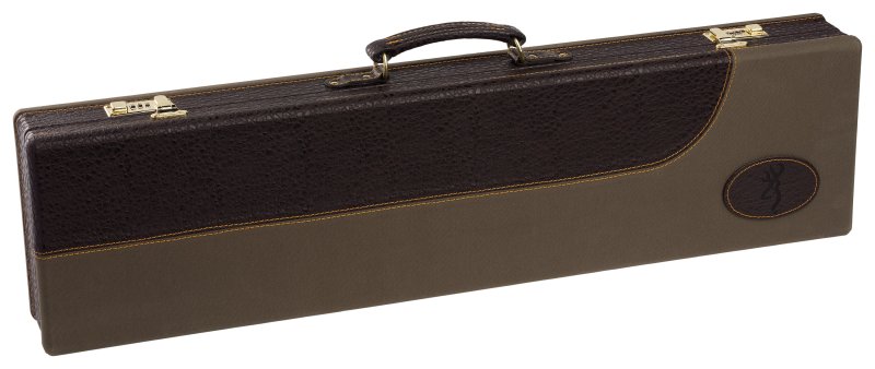 Browning Laredo Shotgun Case Wood Frame Wool-Lined 34.75 x9 x4.25