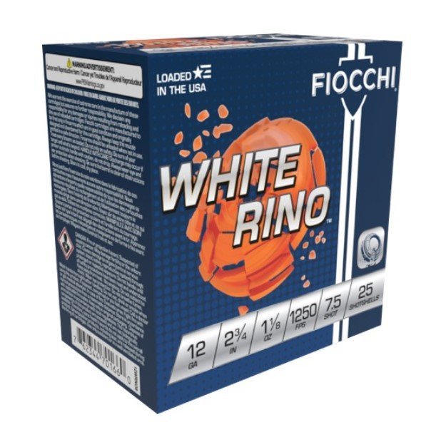 Fiocchi 12WRNO75 Exacta Target 12Ga 2.75" 1 1/8oz 7.5 Shot 25/Box