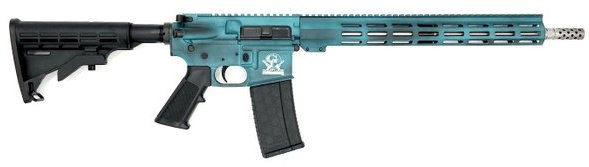 GLFA GL15223SSBTEA AR-15 .223 Wylde 16" HBAR Cerakote Teal 30RD 1:8 Twist