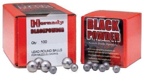 Hornady 6088 Lead Balls 50 Cal 175 GR Black Powder 100-Pack