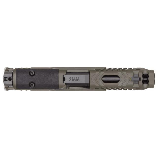 Smith & Wesson 14557 M&P9 M2.0 Carry Comp Slide OD Green Optic Ready
