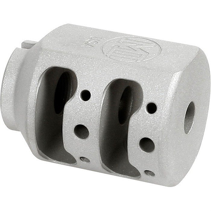 Midwest Industries MI-ALPHA-TBM14X1LH Stainless Tank Brake M14x1LH Matte