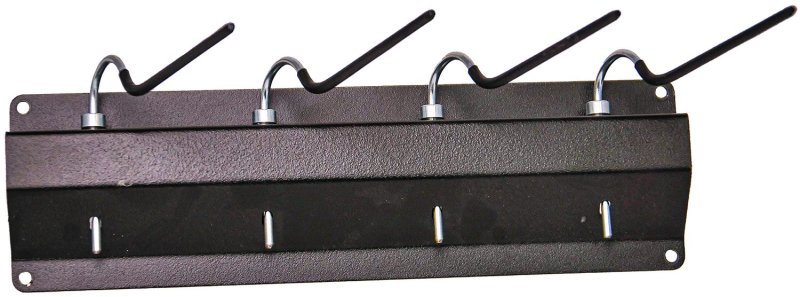Berry's 52672 Gun Safe Pistol Rack Black Holds 4 Pistols