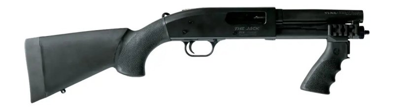PTR JK12SBS0120101 12GA Tactical Hogue Grip Rail