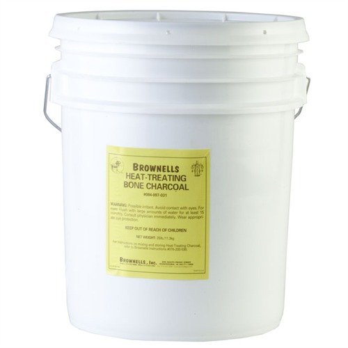 Brownells 050806108318 Heat-Treating Bone Charcoal 10x28 Sieve 25lbs