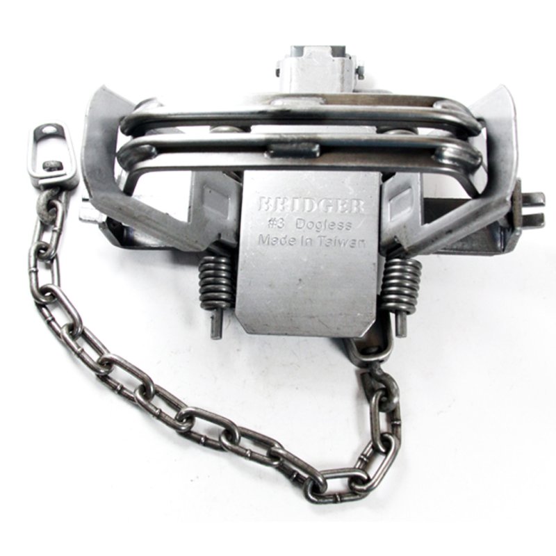 Minnesota Trapline B-3MDOG Dogless 4-Coil Trap 6-1/16 In Jaw Coyote/Bobcat