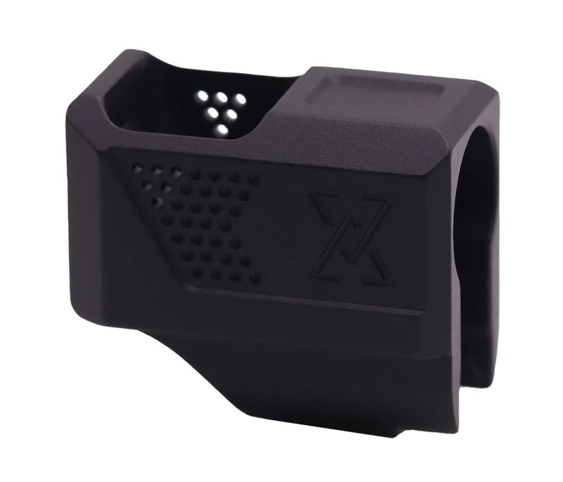 True Precision True-Lock Compensator Black 7075 T6 Aluminum