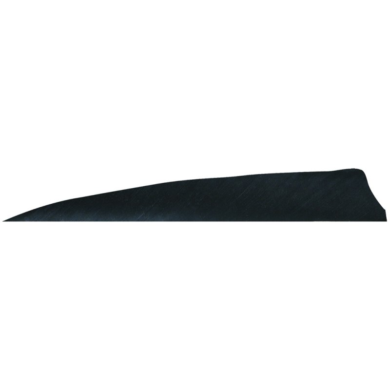 Gateway 400RSSBK-100 Shield Cut Feathers Black 4 In RW 100 Pack