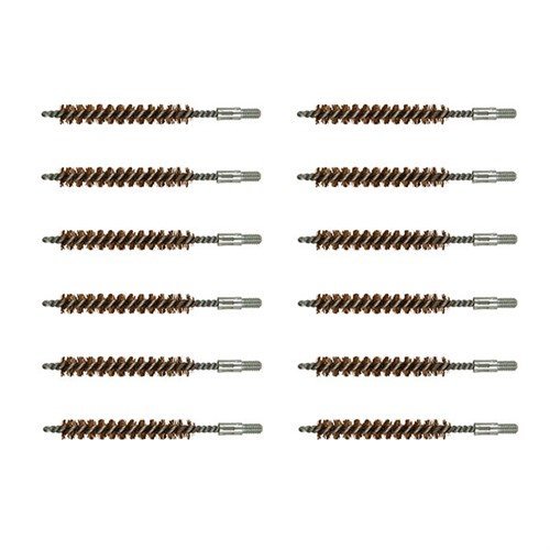 Brownells Double-Tuff Bronze Rifle Brush 270 Caliber 12 Pack