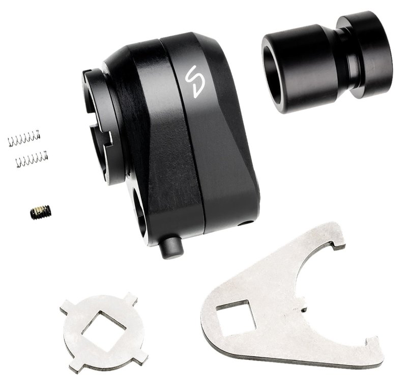 Stern Defense 008SDRABADD1M Rapid Attach Buttstock Adapter Black Aluminum