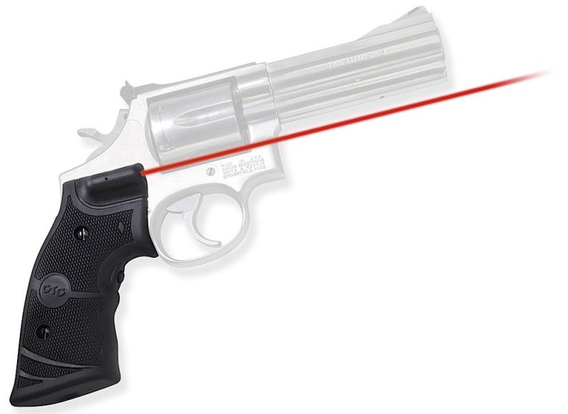 Crimson Trace 011280 LG-307 Lasergrips Black Red Laser Smith & Wesson K&L