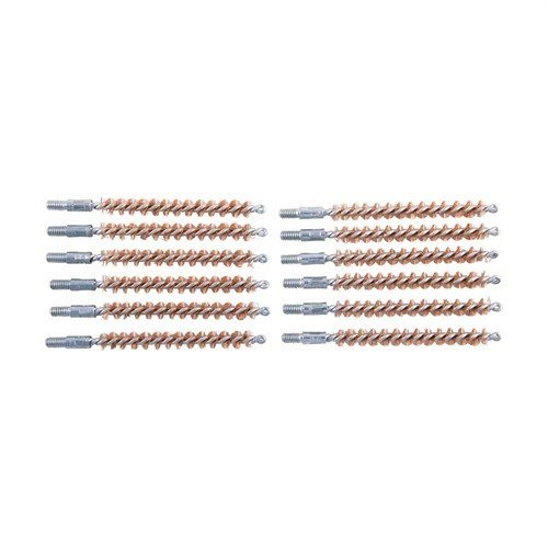 Brownells Standard Line Bronze Rifle Brush 6MM-25 Caliber 12 Pack
