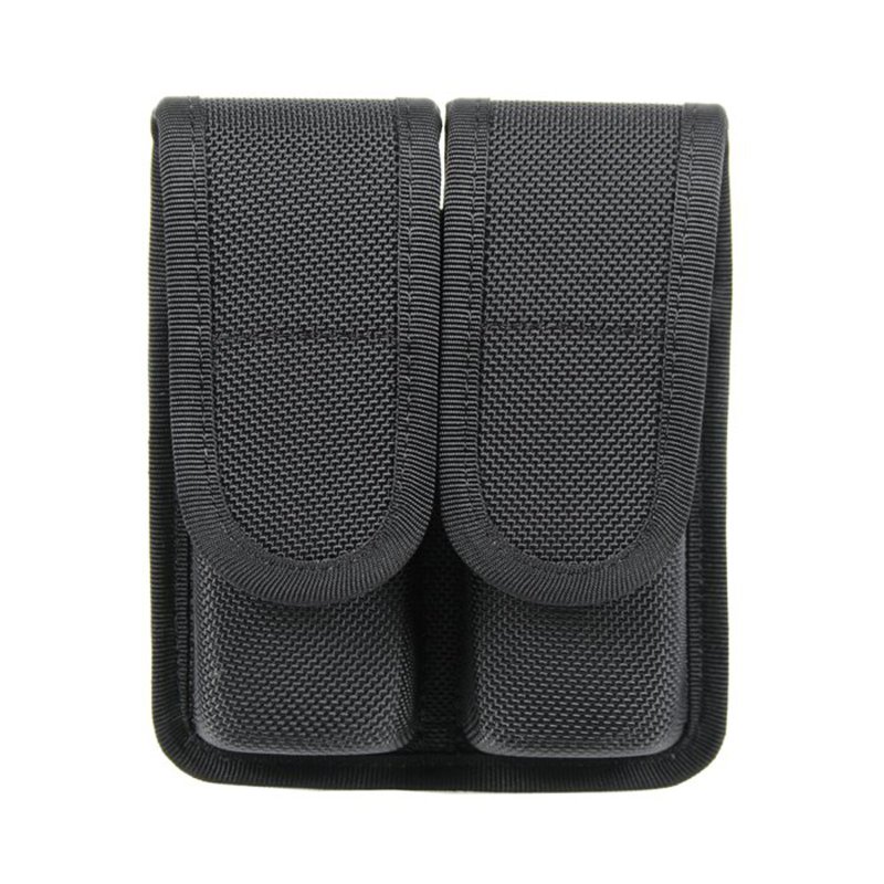 Blackhawk Double Mag Pouch Molded Nylon Cordura Black 44A001BK