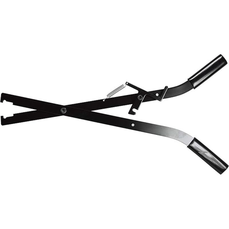 Bridger BRSL-01 Self-Locking Trap Setters, 24" Eco-Coated Black Finish