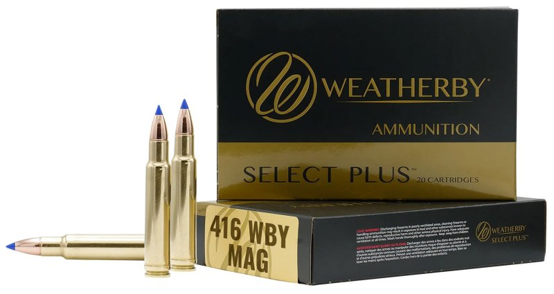 Weatherby B416350TTSX 416 Weatherby Magnum 350 Grain 20 Rounds