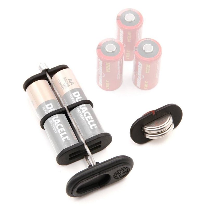 Hogue 15090 Grip Storage Kit OverMolded Rubber Black 8.25 In