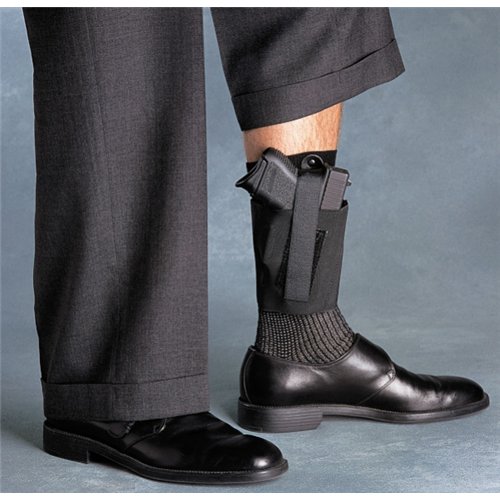 Galco Gunleather Cop Ankle Band Adjustable Smooth Leather