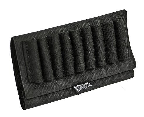 Blackhawk 74SH00BK Rifle Buttstock Shell Holder 9 Round Black Nylon