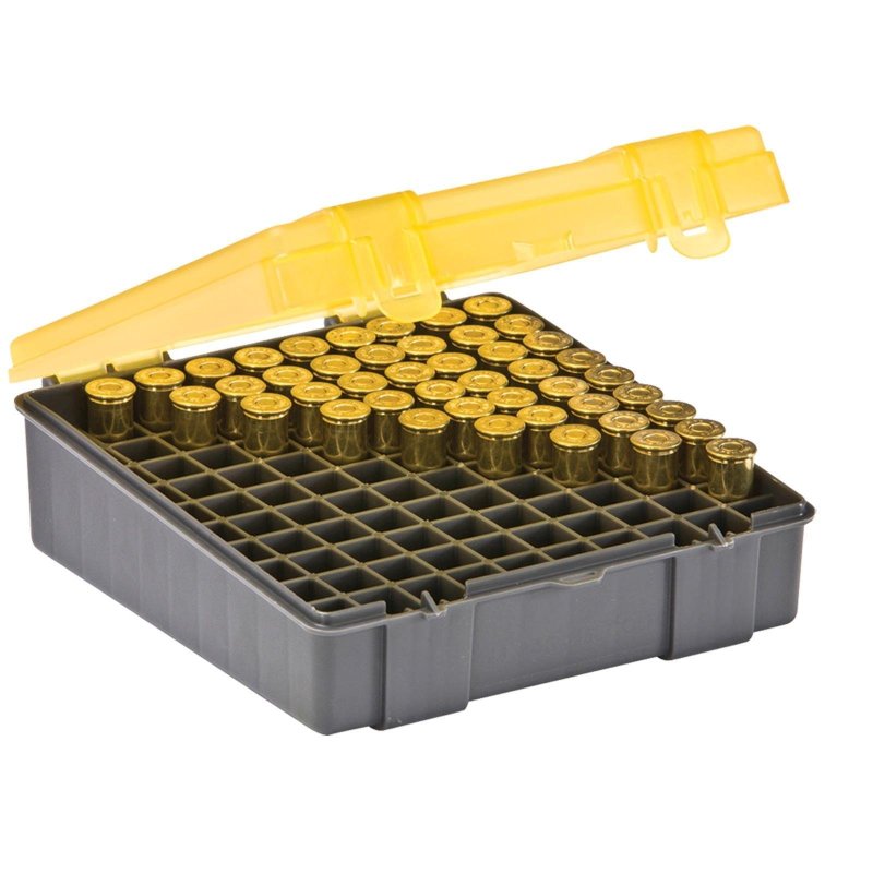 Plano 122600 Handgun Ammo Case .41/.44/.45 100 Rounds Polymer 5.9 in