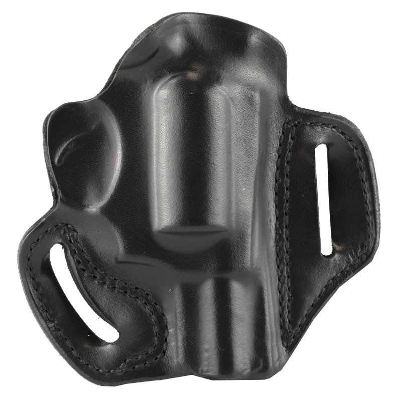 DeSantis 002BA22Z0 Speed Scabbard Belt Holster, Right Hand, Black Leather